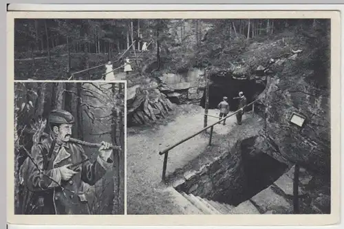 (15420) AK Ehrenfriedersdorf, Stülpnerhöhle, Greifensteine, vor 1945