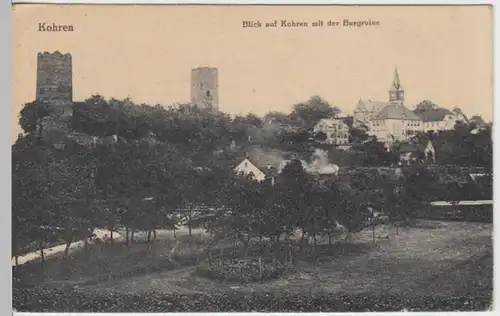 (12611) AK Kohren-Sahlis, Burg Kohren 1934