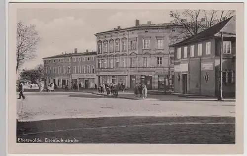 (115797) AK Eberswalde, Eisenbahnstraße 1954