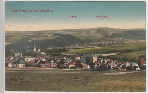 (115749) AK Bad Kreischa, Panorama 1911