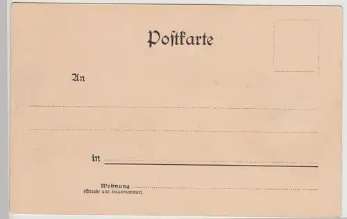 (115215) AK Crimmitschau, Hospitalstraße, Bismarckhain, um 1899