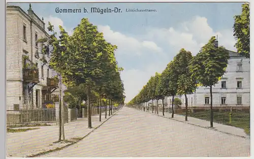 (115050) AK Gommern, Mügeln, Heidenau, Lüttichaustraße 1915