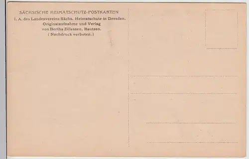 (114518) AK Boden, Sachsen, Fachwerkhaus, Schieferdach, vor 1945