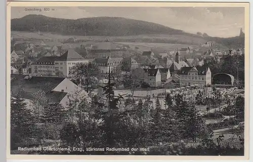 (114016) AK Bad Schlema, Oberschlema, Panorama 1936