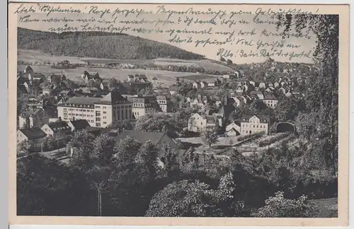 (113825) AK Oberschlema, Bad Schlema, Panorama 1947