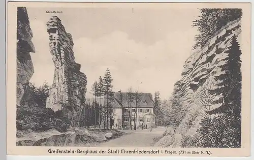 (113660) AK Greifenstein, Berghaus der Stadt Ehrenfriedersdorf, vor 1945