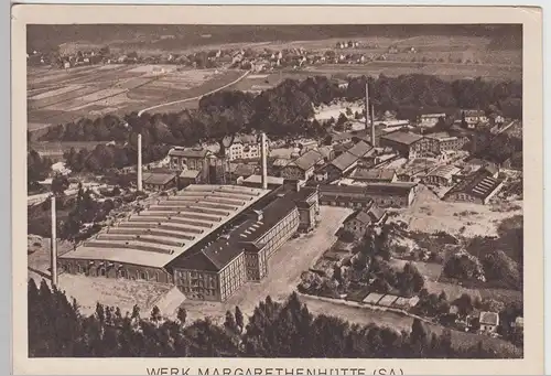 (113435) AK Großdubrau, Werk Margarethenhütte, Sachsen 1931