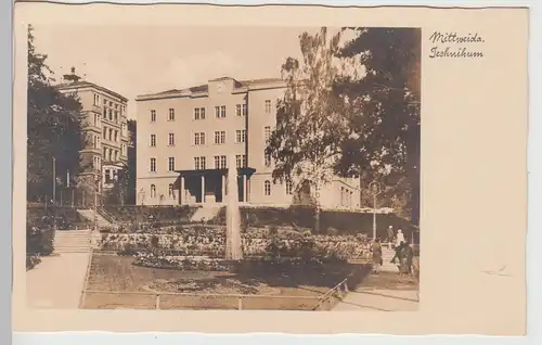 (112329) Foto AK Mittweida, Technikum 1934