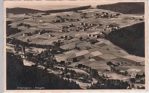 (111767) Foto AK Rittersgrün, Erzgebirge, Panorama 1936