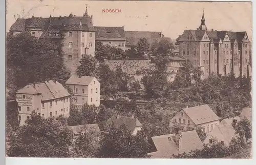 (111564) AK Nossen, Schloss 1920