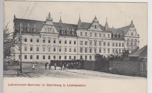 (111550) AK Callnberg, Lichtenstein, Lehrerinnen Seminar 1909