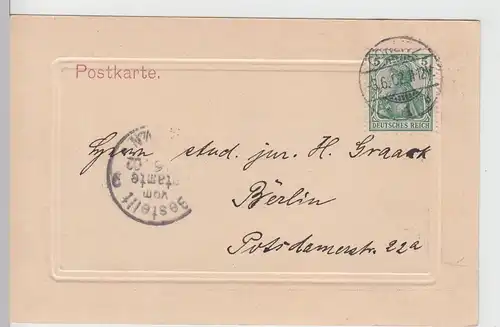 (111354) AK Görlitz, Viktoriastraße u. Ruhmeshalle, 1902