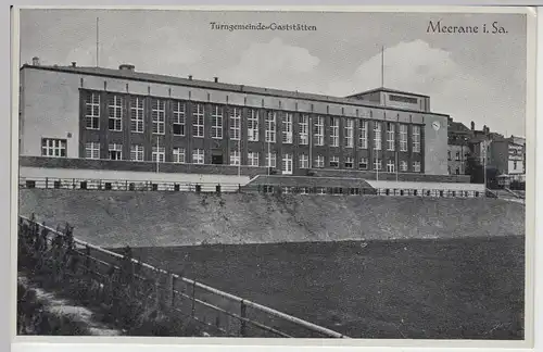 (110967) AK Meerane i.Sa., Turngemeinde-Gaststätten, 1941