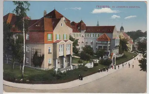 (110882) AK Freiberg i.Sa., St. Johannis-Hospital 1916