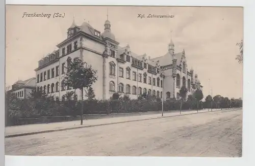 (110875) AK Frankenberg i.Sa., Kgl. Lehrerseminar, 1910