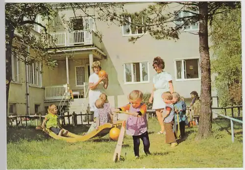 (110759) AK Reichenbach i.V., Kindergrippe Jenny Marx 1976