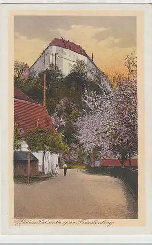 (110698) AK Schloss Sachsenburg bei Frankenberg i.Sa., 1929