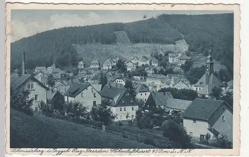 (109527) AK Schmiedeberg, Erzgebirge, Ort, Kirche Zur Heiligen Dreieinigkeit 194
