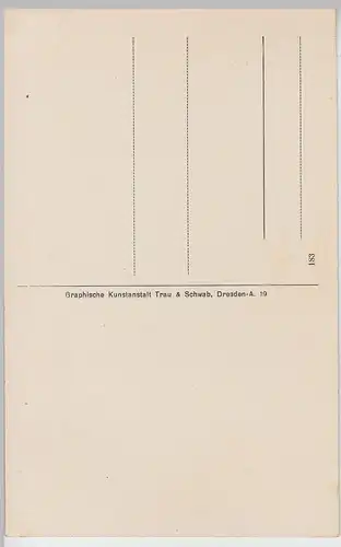 (109444) AK Sächsische Schweiz, Kuhstall, Himmelsleiter, vor 1945