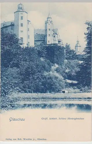 (108464) AK Glauchau, Sachsen, Schloss Hinterglauchau, bis 1905