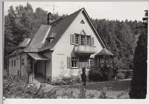 (108456) Foto AK Bärenfels, Altenberg, Haus Bergwiese 1990