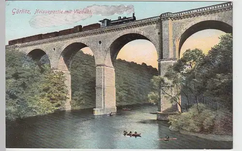 (108390) AK Görlitz, Neiße, Viadukt, vor 1945