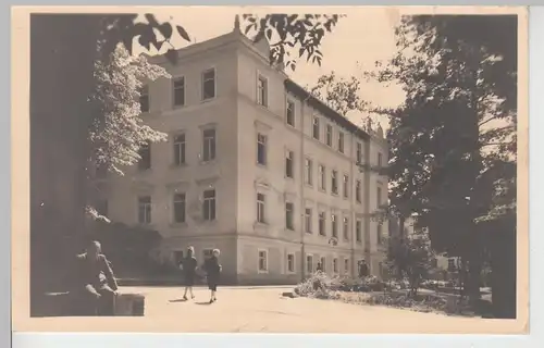 (108362) Foto AK Bergarbeitersanatorium Warmbad, Haus Daheim, Wolkenstein 1943-5