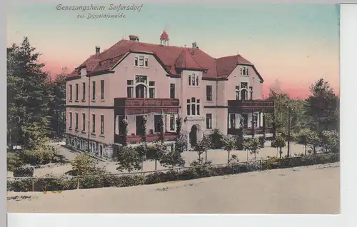 (108335) AK Genesungsheim Seifersdorf, Dippoldiswalde, Feldpost 1918