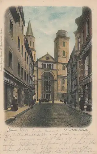 (108166) AK Zittau, St. Johanniskirche, 1901