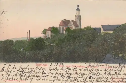 (107954) AK Kamenz, Sachsen, Herrental, Kirche St. Marien, Katechismuskirche  19