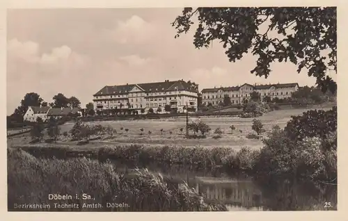(107933) Foto AK Döbeln, Sachsen, Bezirksheim Technitz Amtsh. Döbeln, vor 1945