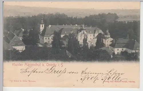 (106878) AK Kloster St. Marienthal, Ostritz 1907