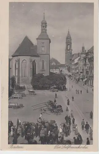 (106762) AK Bautzen, Liebfrauenkirche, 1920er