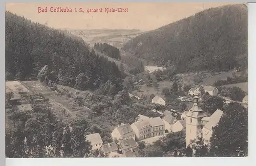 (106566) AK Bad Gottleuba, Teilansicht, 1910