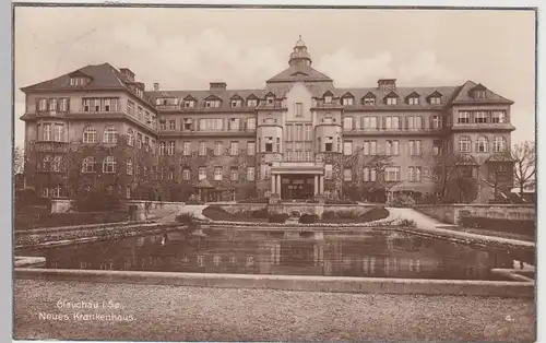 (106484) Foto AK Glauchau, Neues Krankenhaus, 1928