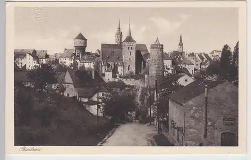 (106439) AK Bautzen, Teilansicht 1920er