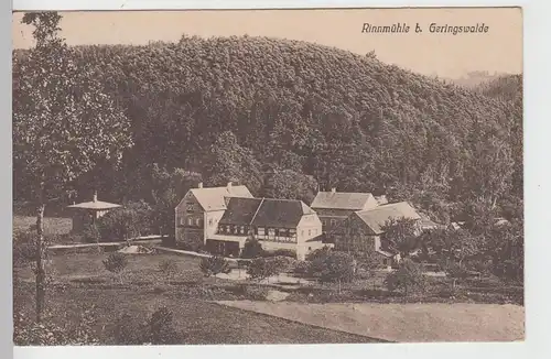 (106396) AK Rinnmühle bei Gehringswalde, 1922