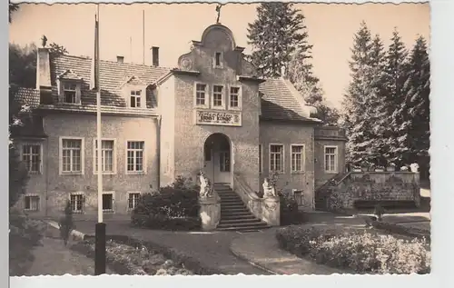 (105205) Foto AK Königstein, Sächsische Schweiz, Ferienheim Ernst König, um 1967