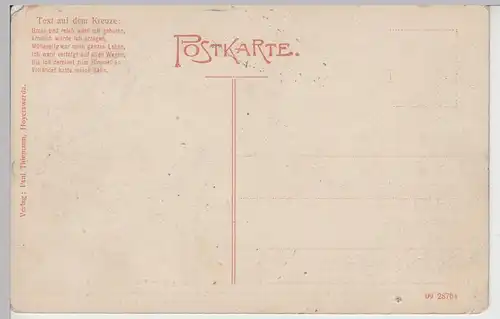 (105144) AK Hoyerswerda, Geza von Wettin am Grab Friedrich August von Sachsen 19