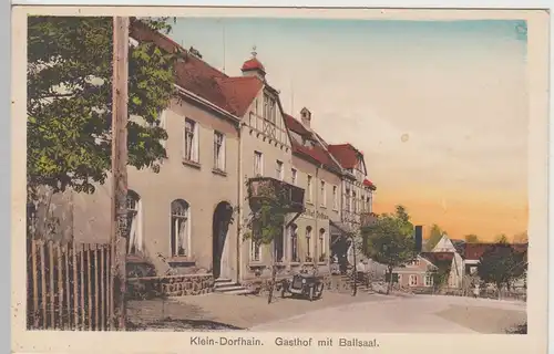 (104778) AK Kleindorfhain (Dorfhain), Gasthof 1934