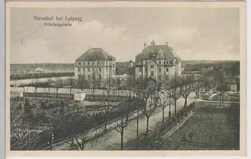 (104753) AK Naunhof bei Leipzig, Erholungsheim, 1927