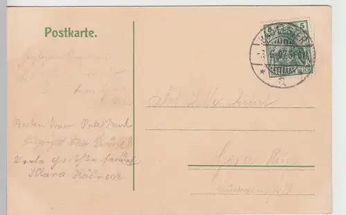 (104751) AK Bad Elster, Gesamtansicht, 1907