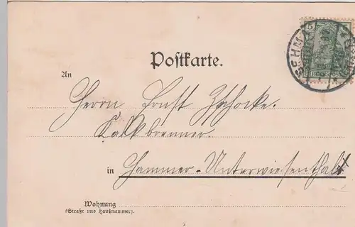 (104684) AK Gruss aus Wiesenbad i. Erzg., Kurhaus vor 1905, gel. 1912