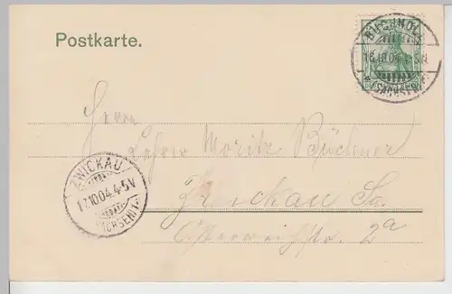 (104515) AK Annaberg i. Erzgeb., Teilansicht 1904