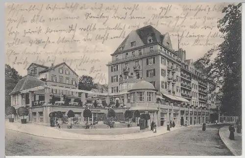 (104500) AK Bad Elster, Wiener Café, 1920