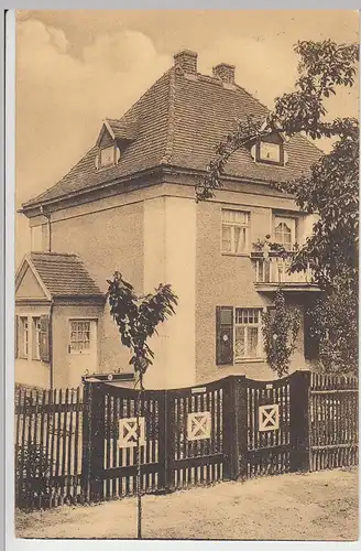 (103742) AK Bad Lausick, Landhaus Lehmann, Badstraße, Sonderstempel 1927