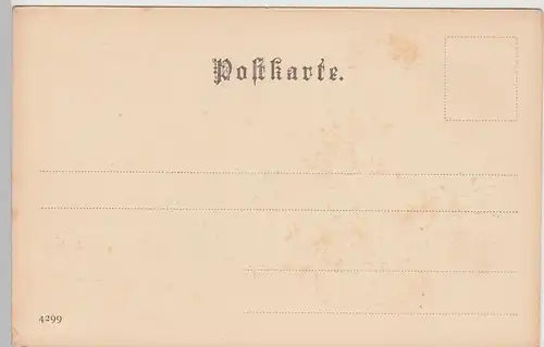 (103184) AK Gruss aus der Sächsischen Schweiz, Amselgrund um 1900