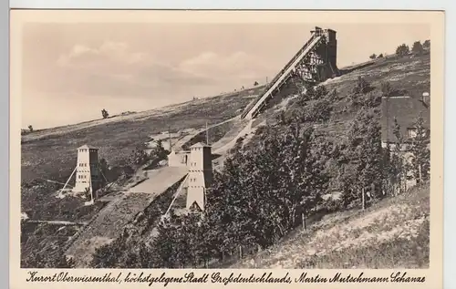 (103126) Foto AK Oberwiesenthal, Martin Mutschmann-Schanze, vor 1945