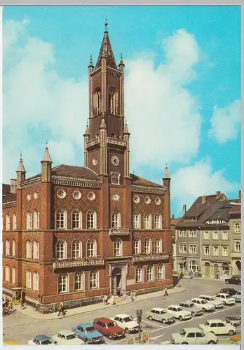 (102905) AK Kamenz, Oberlausitz, Rathaus 1982