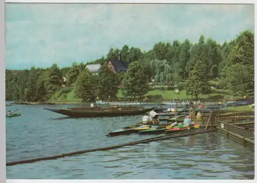 (102804) AK Talsperre Kriebstein, Ruderboote 1969